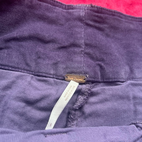 Free People Micro Mini Corduroy Skort Sz.6 - Picture 4 of 7